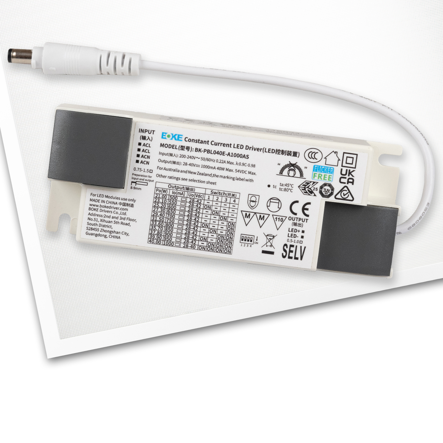 ISOLED LED Panel Business Line 625 UGR