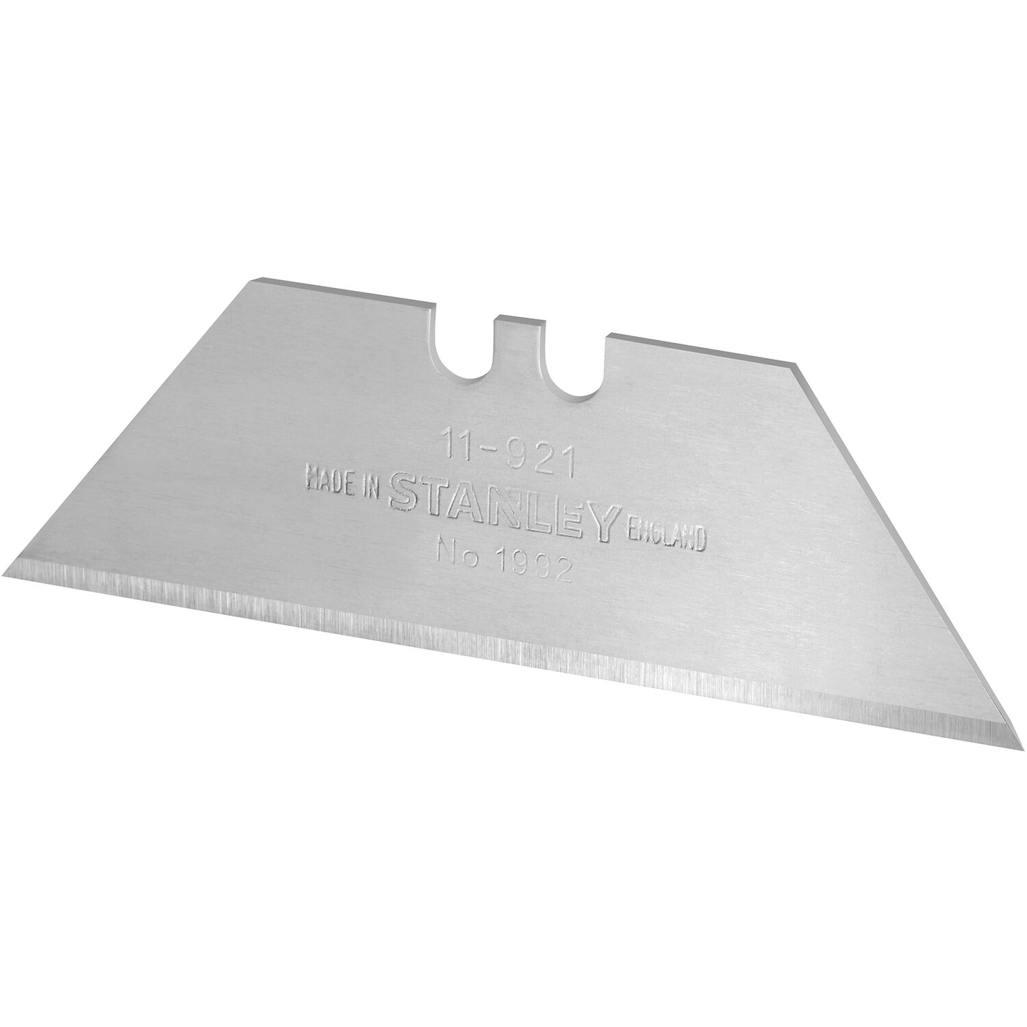 Stanley Trapezklinge ungelochte Ausführung Type 1992 Klingenlänge 62 mm (100 Stück)