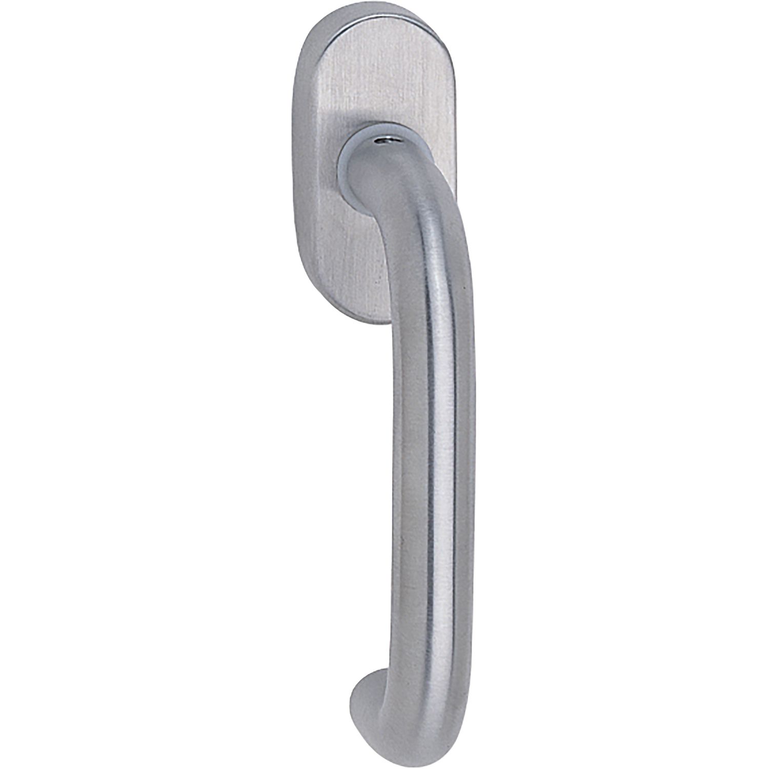SCH Fenstergriff SCH - Line U - Form - verdeckt geschraubt Vierkant 7x35mm silber eloxiert