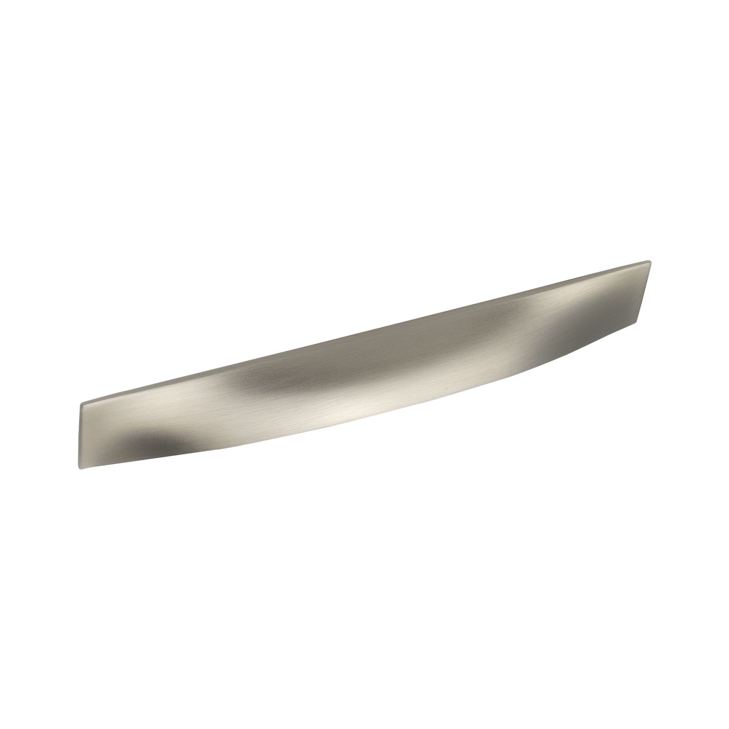 furnipart Griff Wrap Lochabstand 128mm Breite 190mm zink Edelstahl Effekt