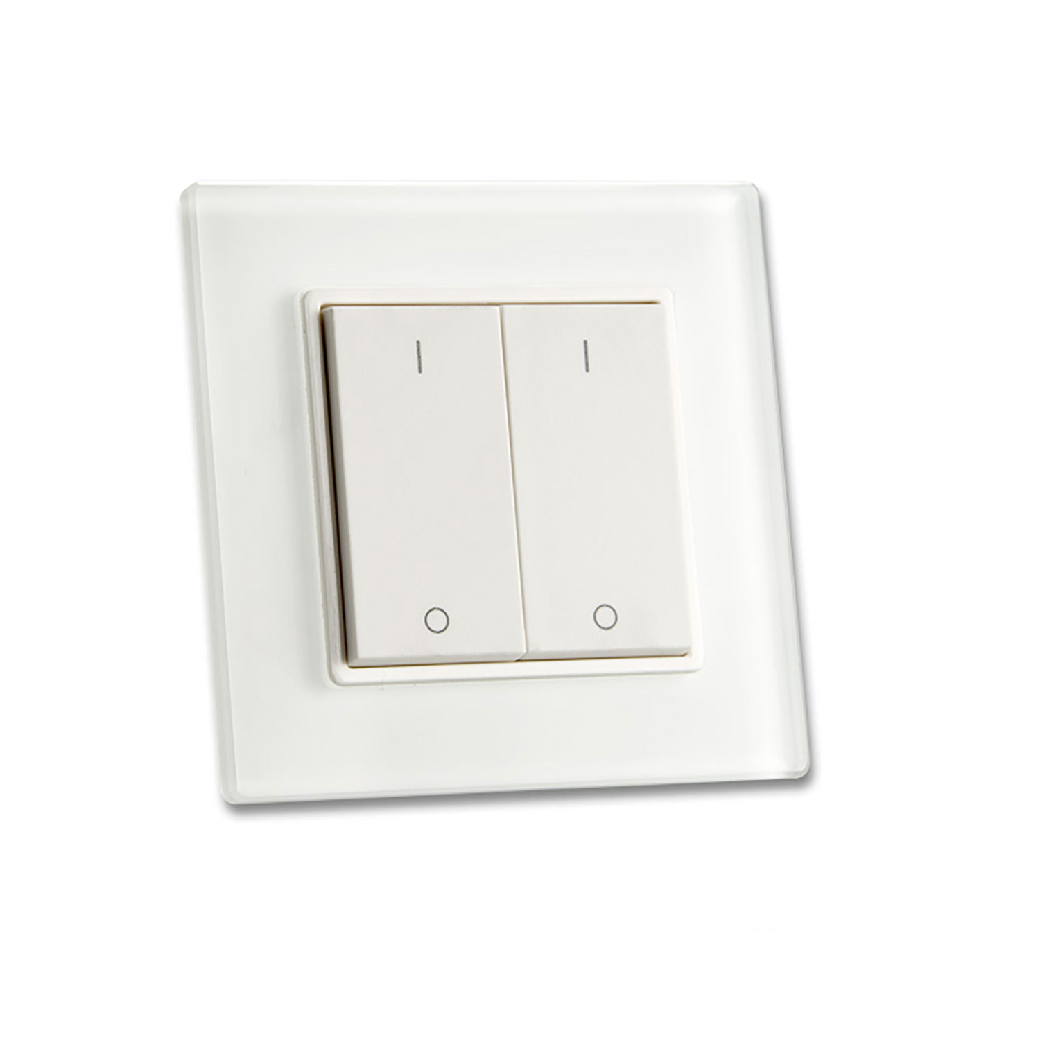 ISOLED Sys-One single color 2 Zonen Aufbau-Tast-Fernbedienung mit Batterie