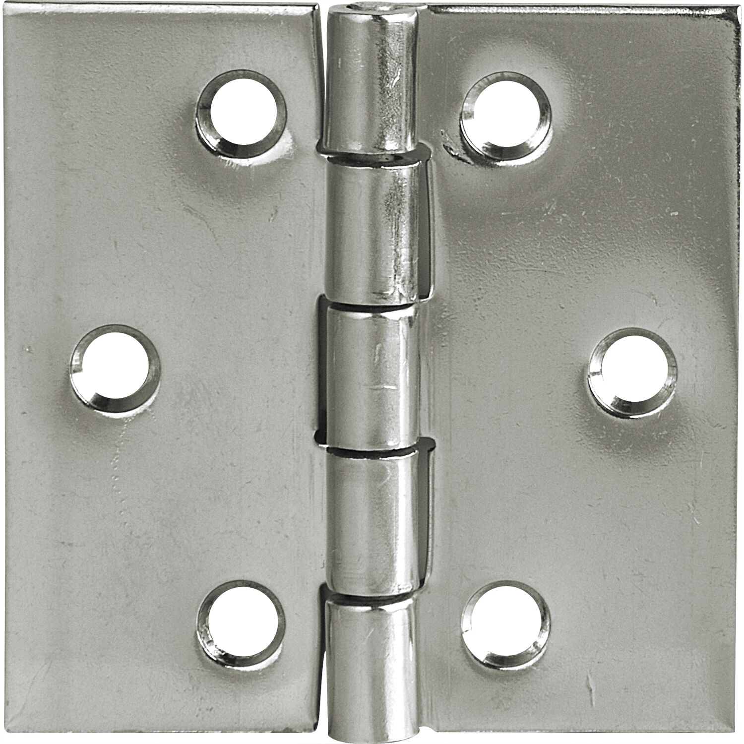 Schmale Scharnier DIN 7954 C quadratisch 80 x 80 xmm, Edelstahl