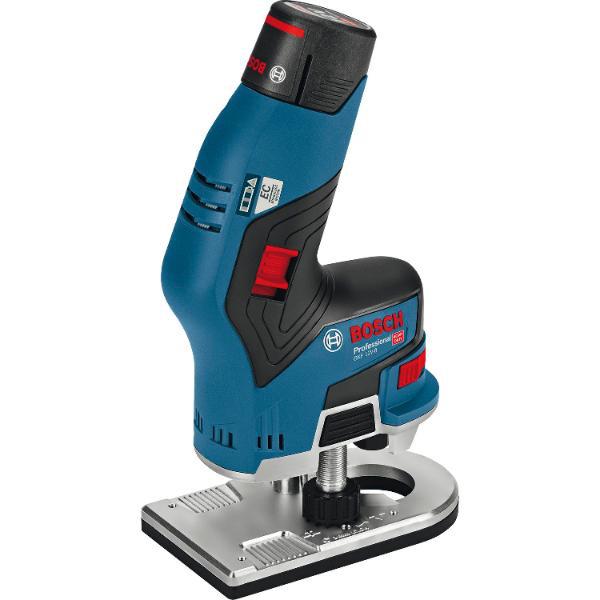 Bosch Akku-Kantenfräse GKF 12V-8 12 Volt / 3,0 Ah (IEC) Li-Ion