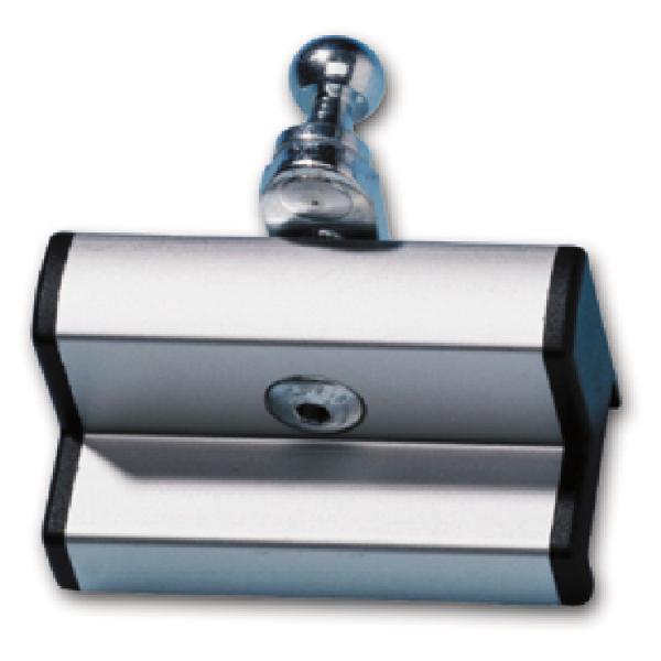 GEZE OL90N/OL95 Flügelbock Standard, Aluminium silber eloxiert