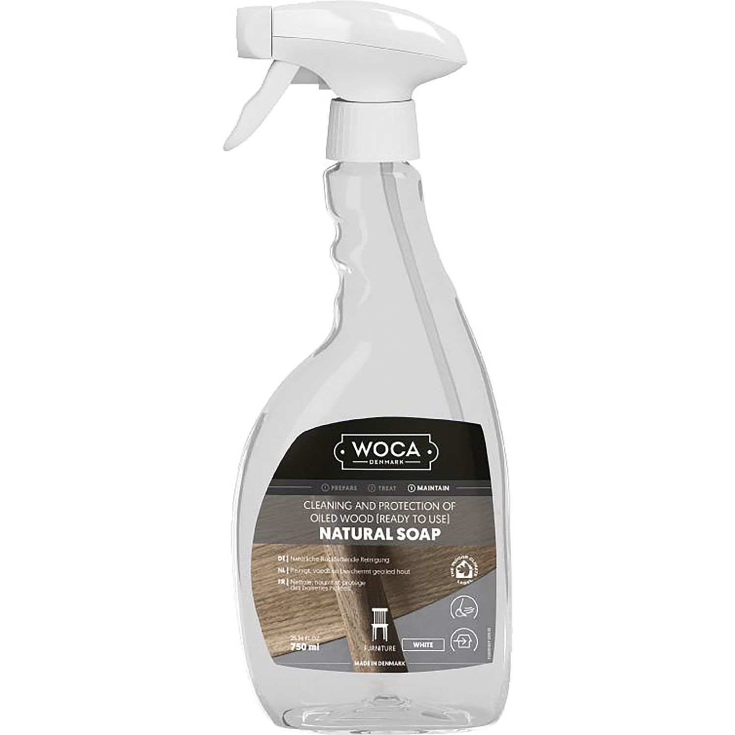 Woca Sprühseife weiß 0,75 Liter