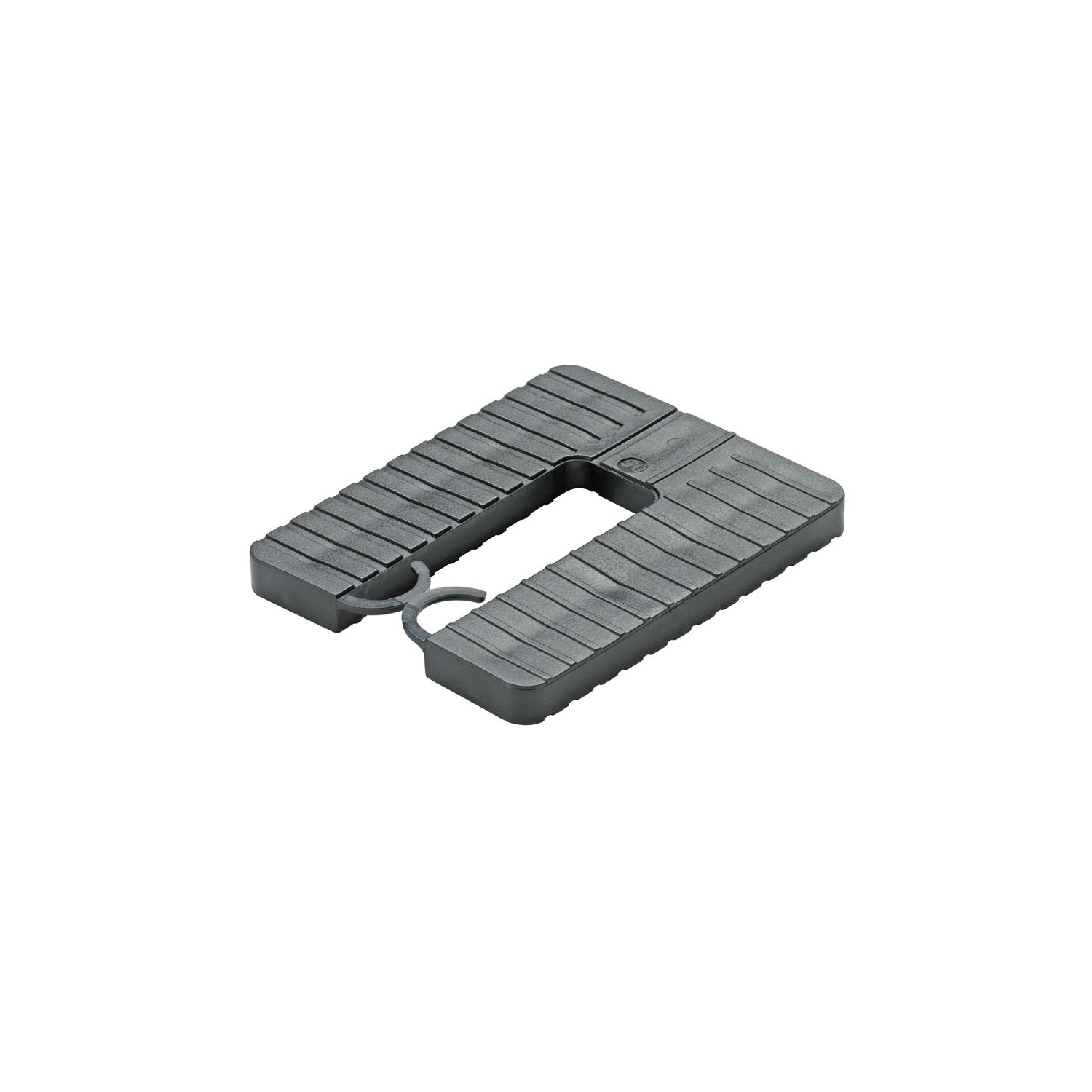 ROTO Euroklick Distanzplatte mit Sperrhaken 40 x 30 x 3 rot (1000 Stück)