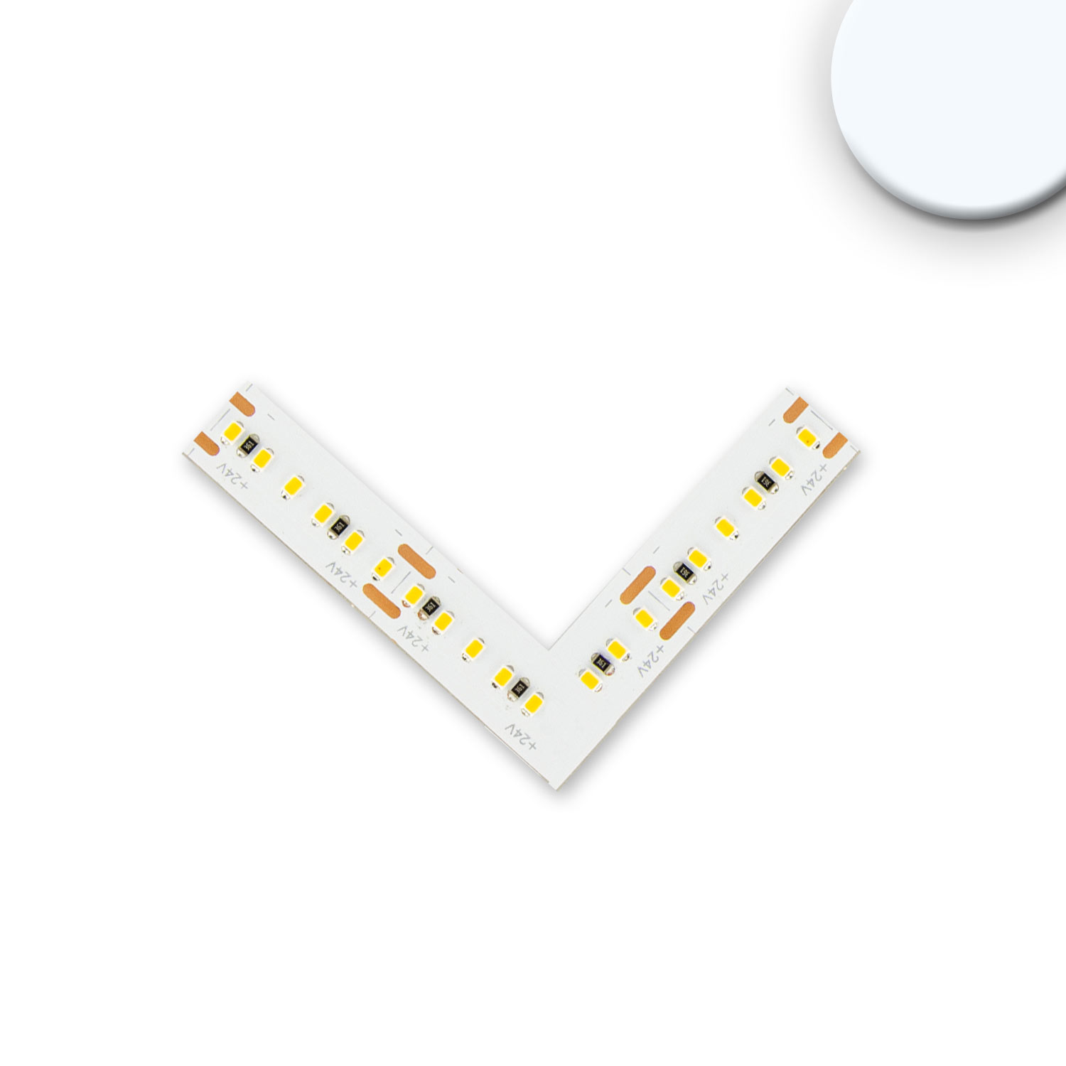 ISOLED Eckverbindung leuchtend 0,5W für CRI965 Linear10 Flexband 24V DC 10W IP20