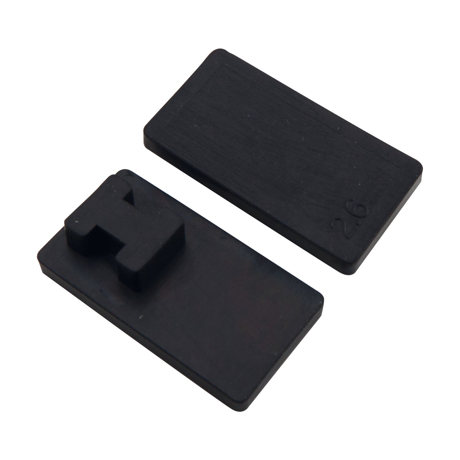 croso Einlage zu Glasklemmbeschlag für 8 mm, Maß 53 x 53 mm