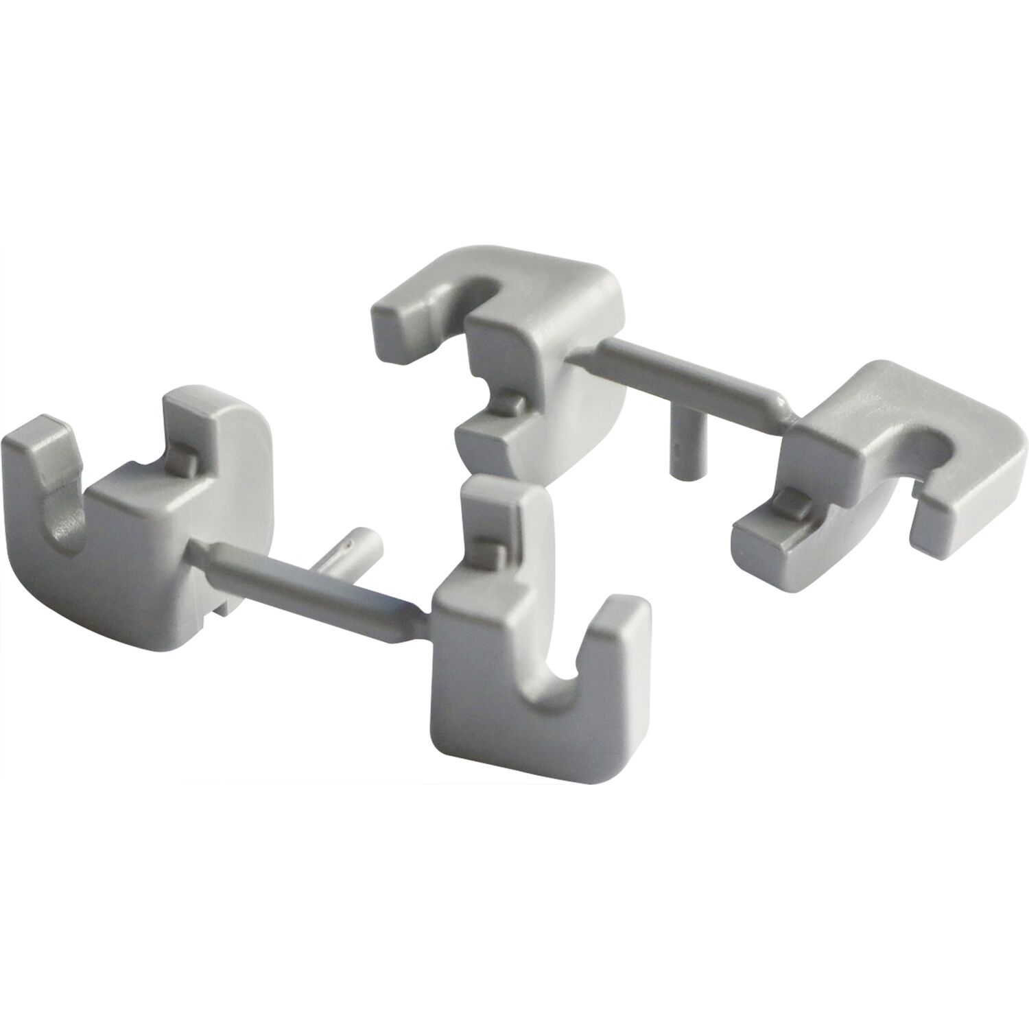 Vauth Sagel VS SUB Side Befestigungs-Clips KB 150 mm Grau