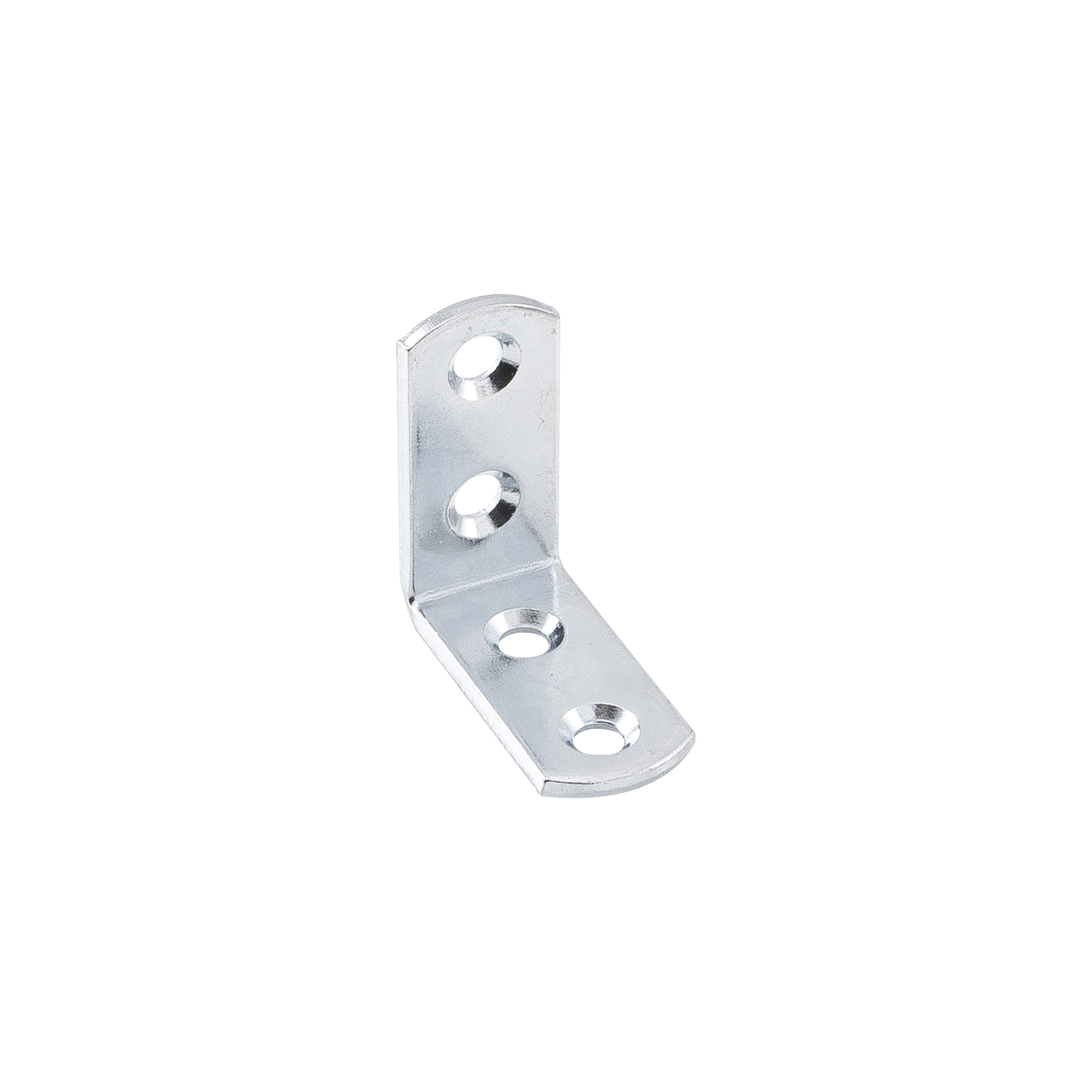 Verbindungswinkel mit 4 Schraublöcher, 80x80x16 mm, verzinkt