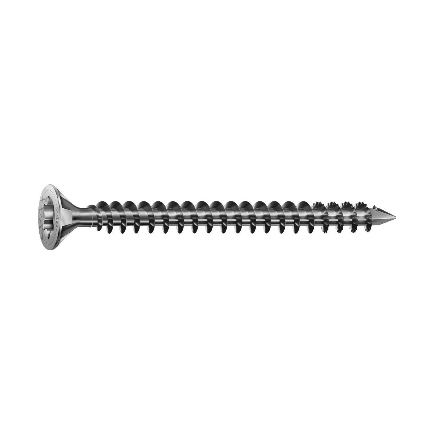 Spax Holzbau Senkkopf 8.0x550 Vollgewinde Torx 40 WiroxSilber mit Bewertung (25 Stück)