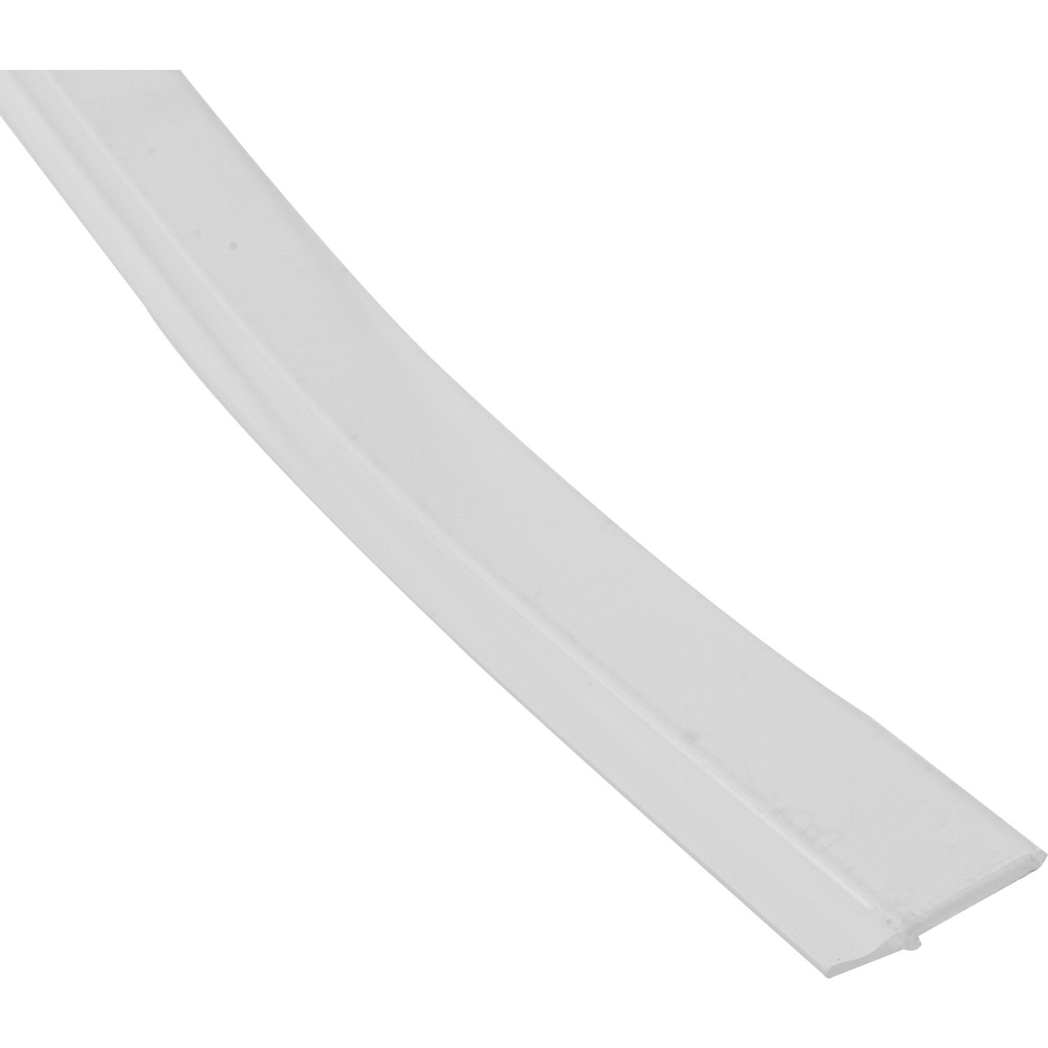 REHAU Schlagleiste mit weicher Lippe selbstklebend L 2500mm Kunststoff transp.