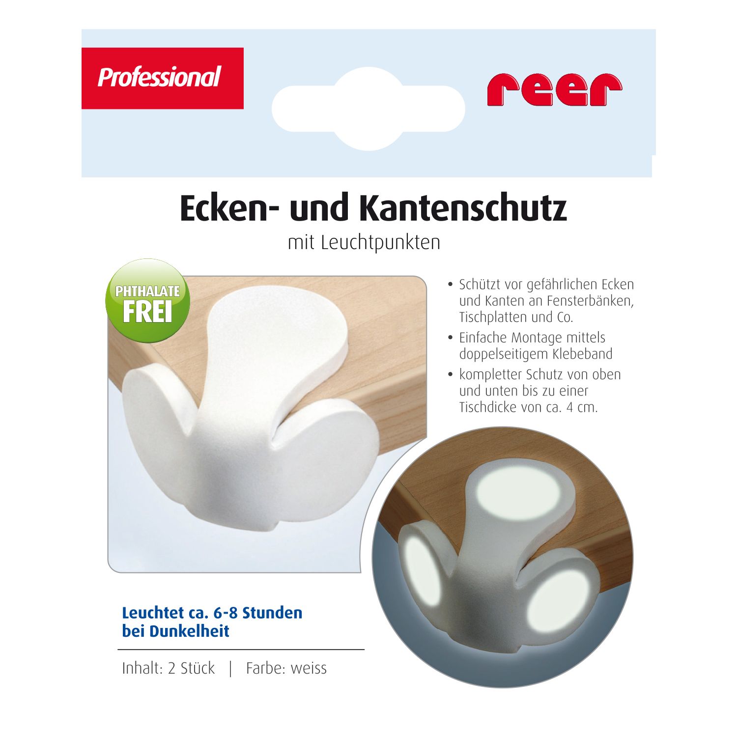 reer Kinder Eckenschutz leuchtend