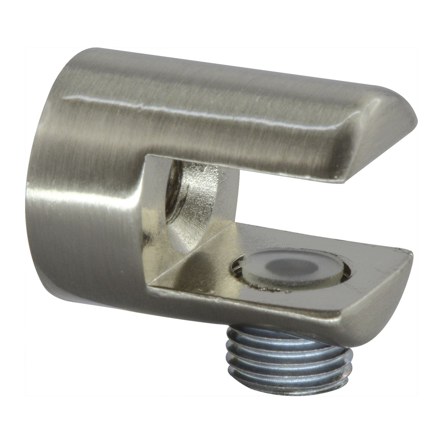 FONSEGRIVE Glastablar-Klemmträger Pescara, Glas 6-10 mm, Zamak Edelstahleffekt