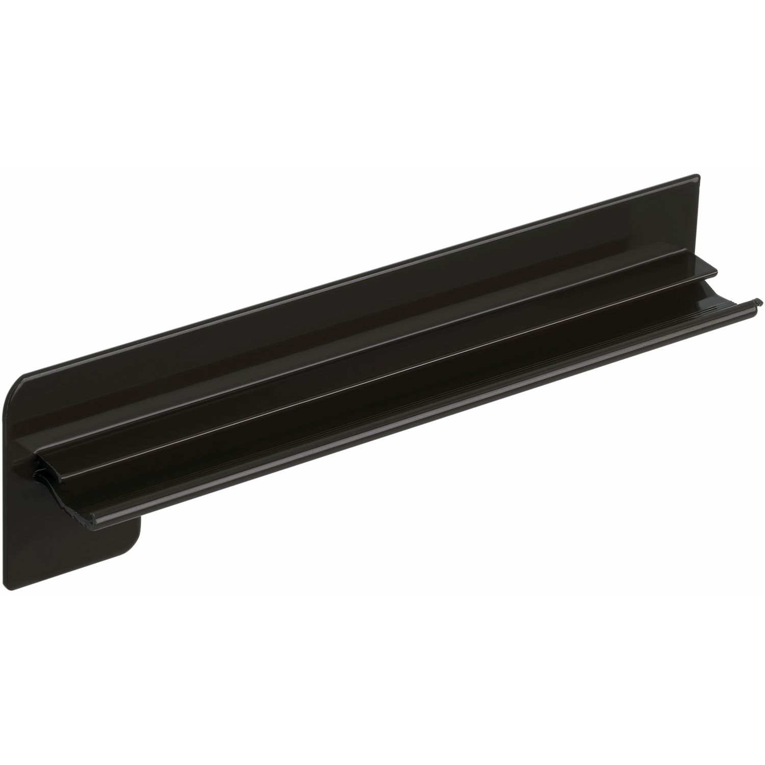 solido Seitenabschlüsse FB 25 Sichtbeton Alu anthrazit lackiert 380 mm