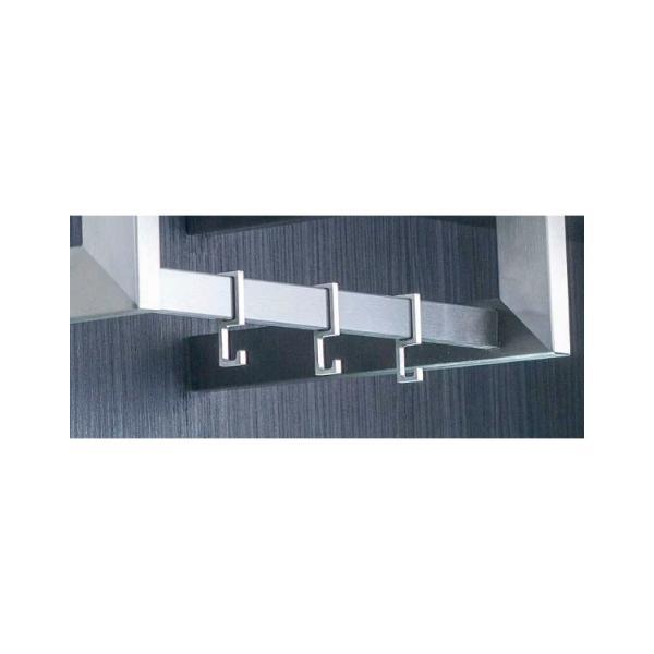 Edelstahlrohr Nano Länge 600 mm, 25 x 10 mm, Edelstahl gebürstet