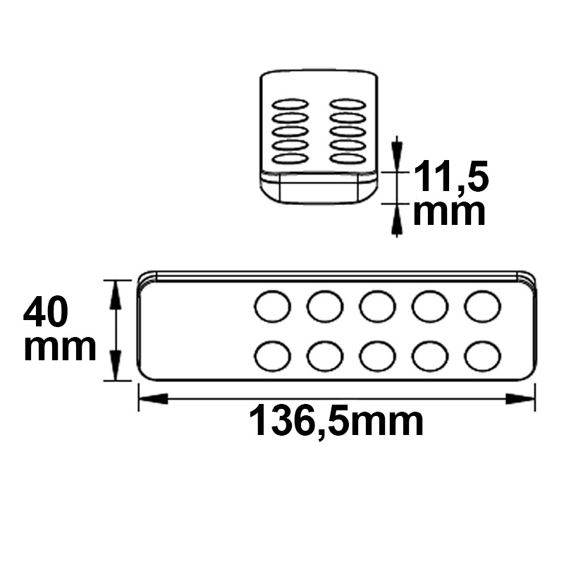 ISOLED Sys-One RGB 1 Zone Fernbedienung Multifunktion