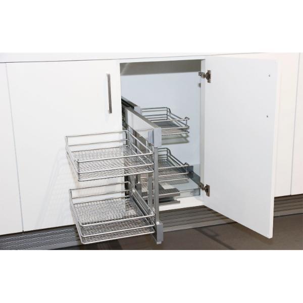Vauth-Sagel VS COR Flex Eckauszug Set Saphir KB 1000 mm Silber