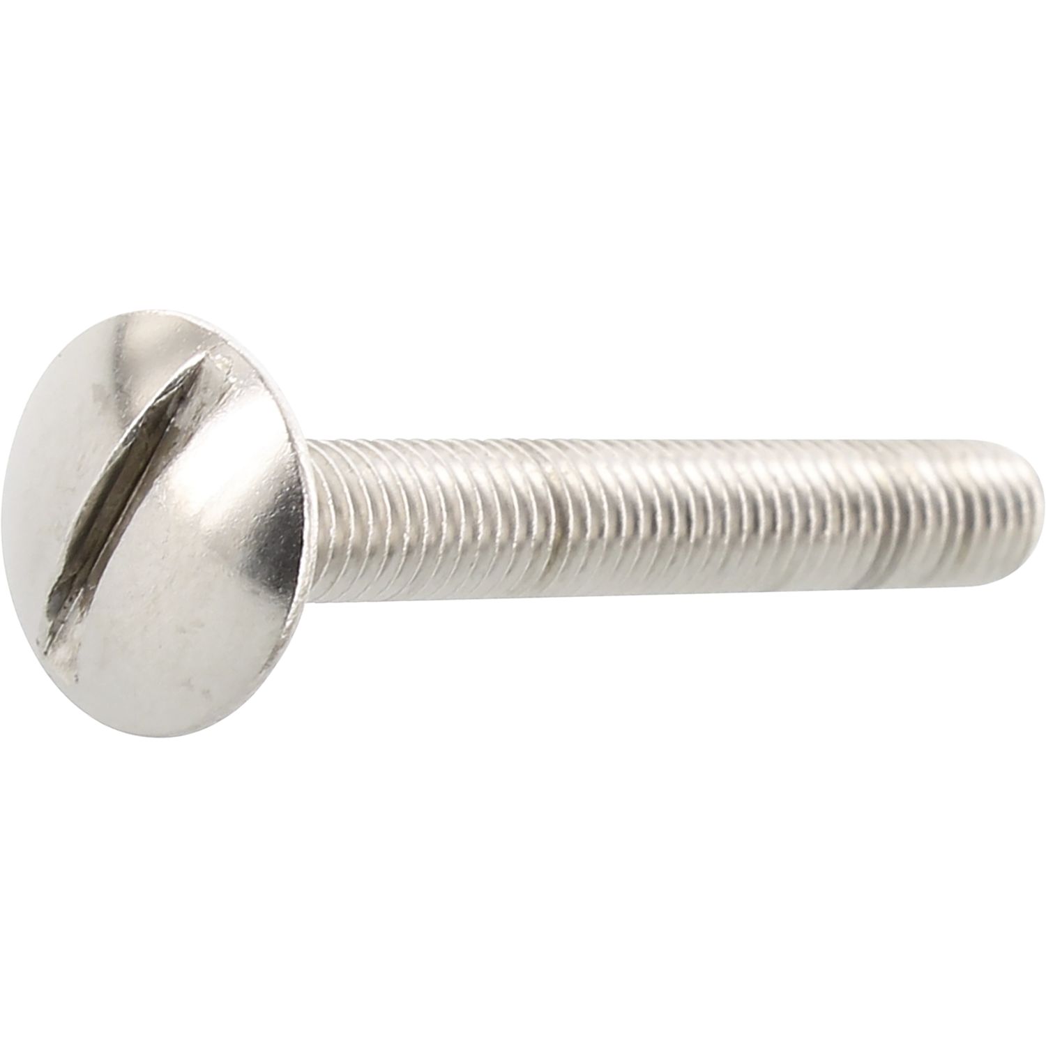 Becherschrauben M 4x 12 Edelstahl A2 mit Schlitz