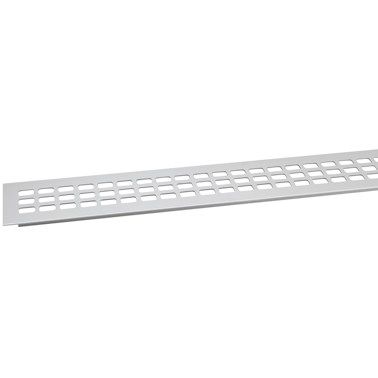 Lüftungsgitter Aluminium natur eloxiert 60X1000 mm