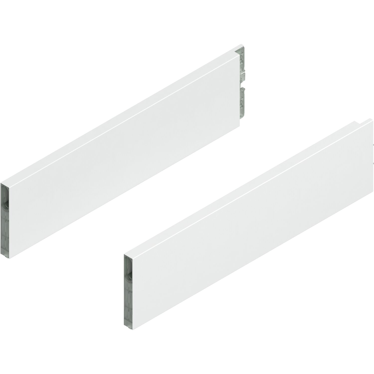 blum MERIVOBOX Boxcap Höhe E, NL 400, Seidenweiß-matt
