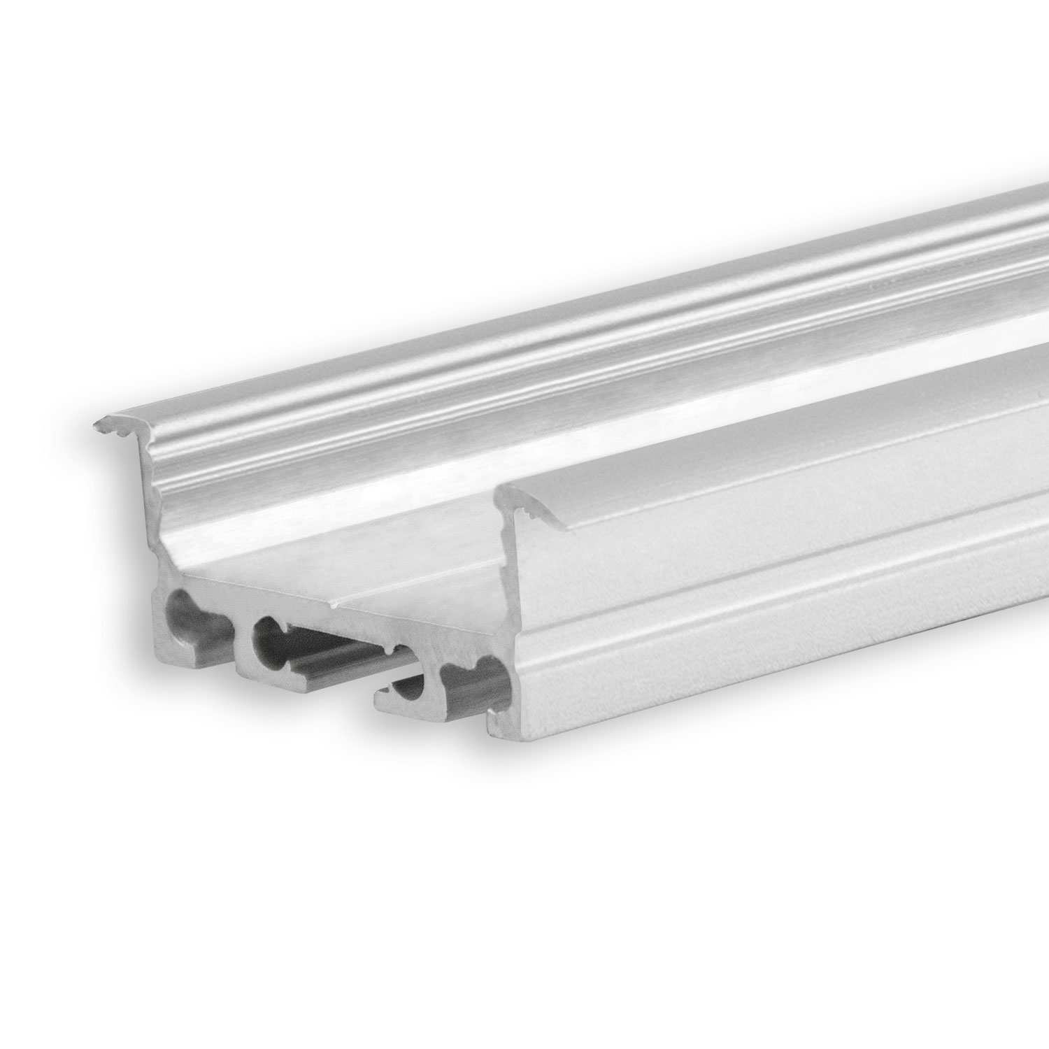 ISOLED LED Einbauprofil DIVE24 FLAT V1 Aluminium eloxiert 200cm