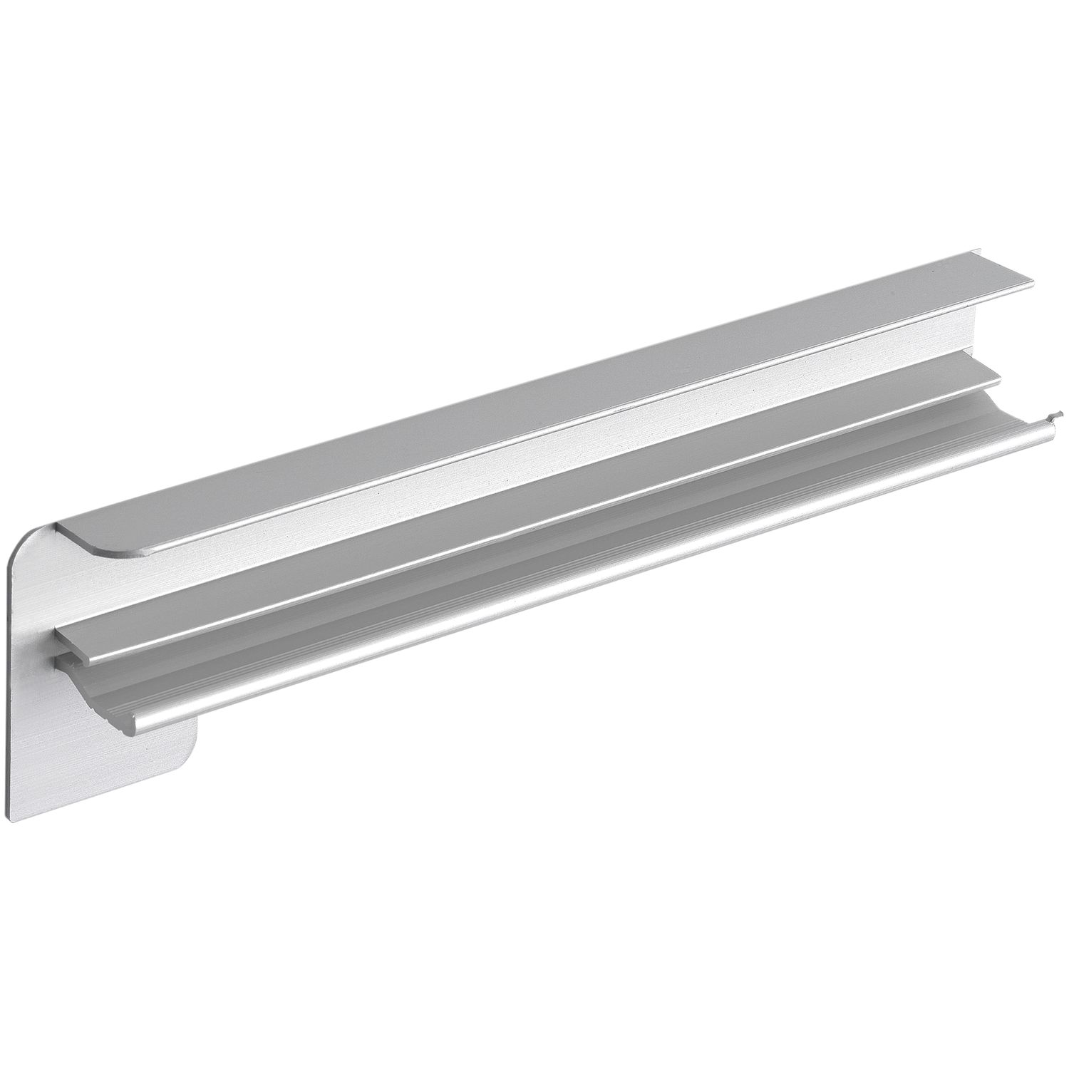 solido Seitenabschlüsse FB 25 Putz Alu natur eloxiert 225 mm
