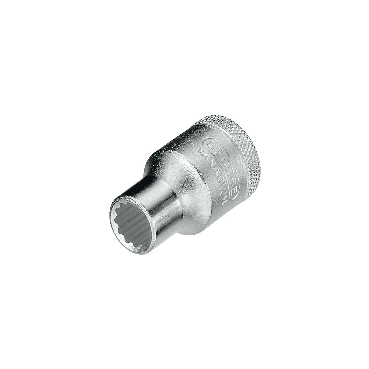 Gedore Steckschlüssel-Einsatz D19 DIN3124 1/2"vierkant 19.0 mm zwölfkant