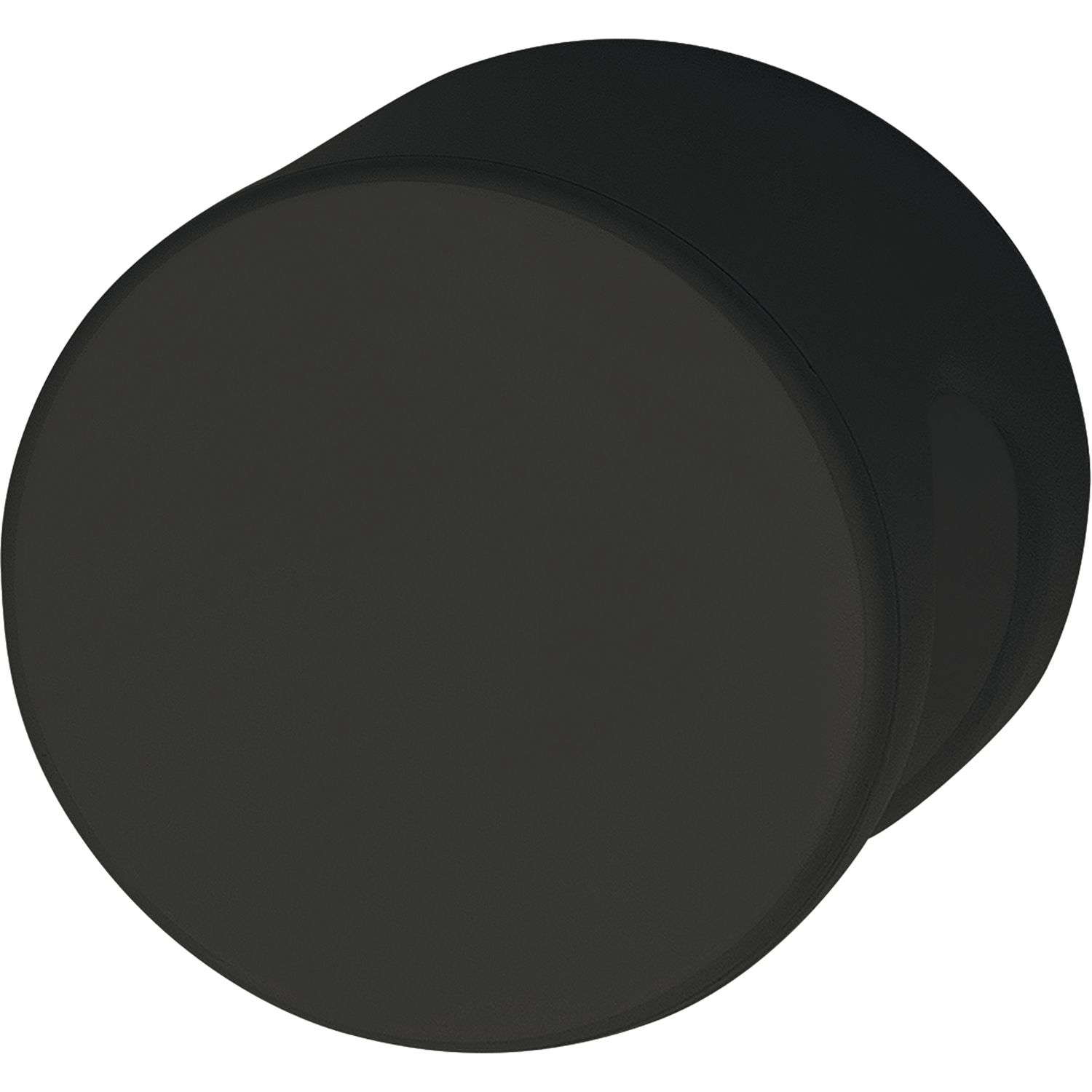 Türknopf 122.23 FK FS - ø 55 mm, m. Stift 8, 5 mm, tiefschwarz