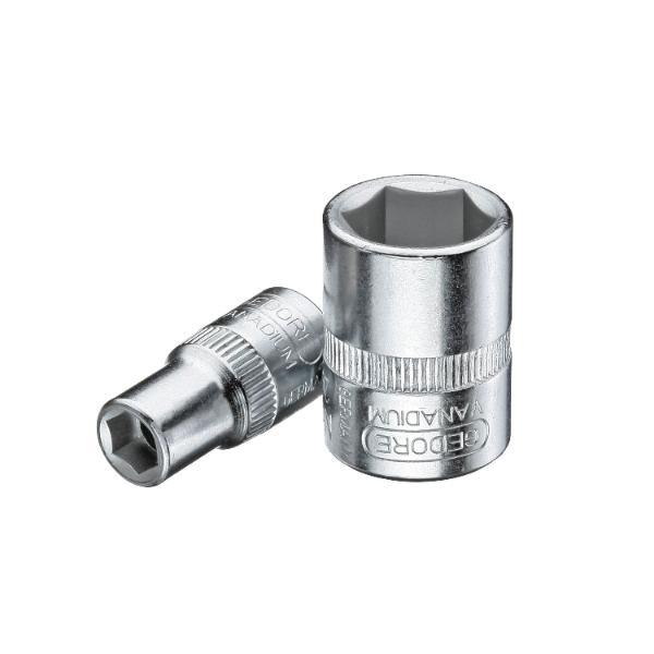 Gedore Steckschlüssel-Einsatz 20 DIN3120 1/4"vierkant 1/4"sechskant