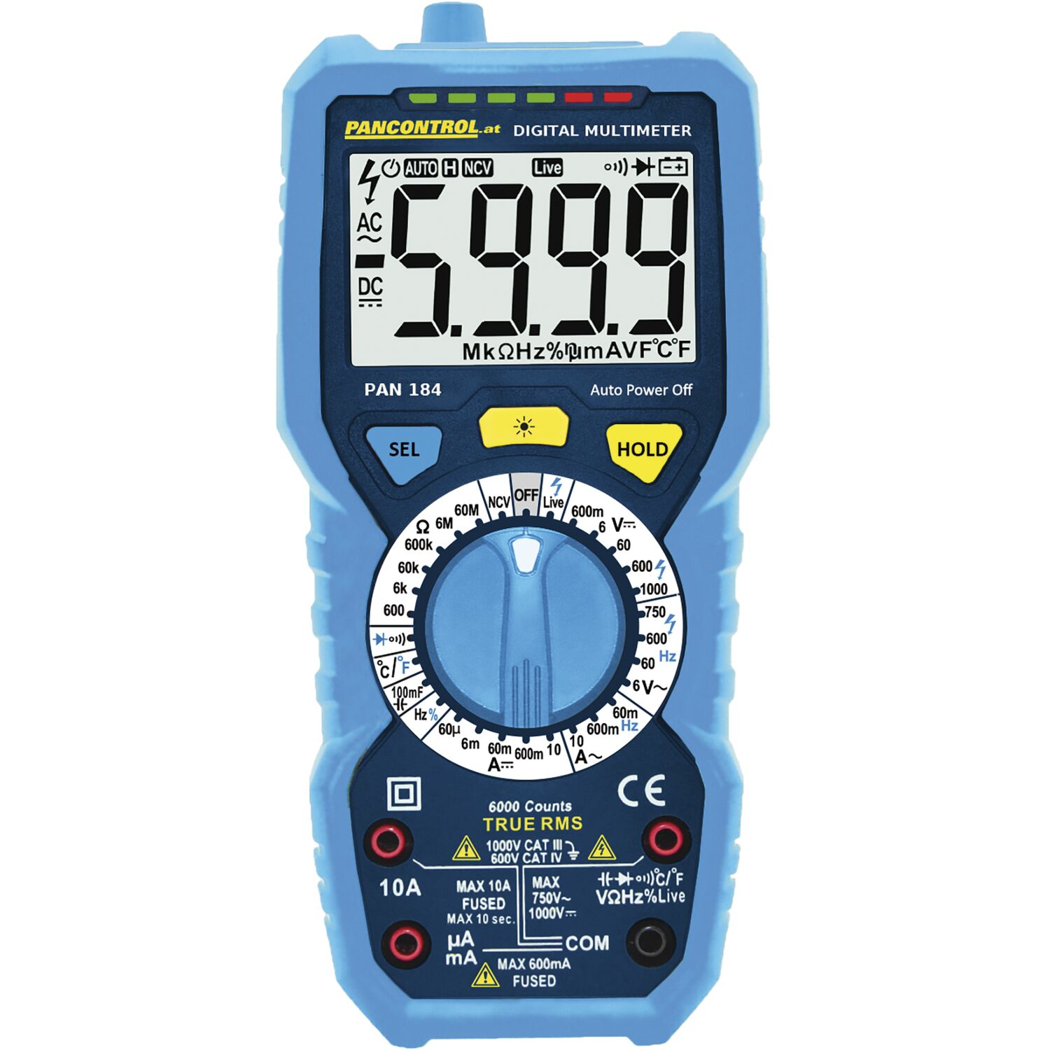 Pancontrol Digital-Multimeter PAN 184 mit True RMS