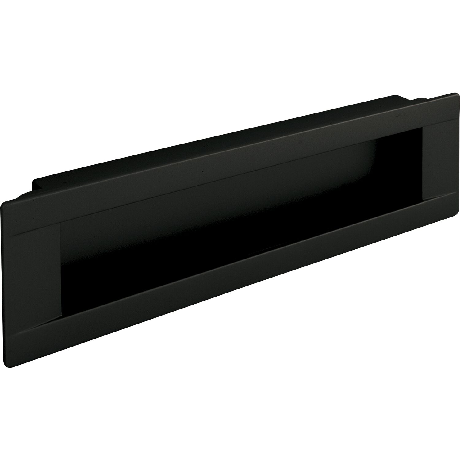 ESTAMP Muschelgriff Cian LA 160 mm, Breite 180 mm, ZN schwarz matt lackiert