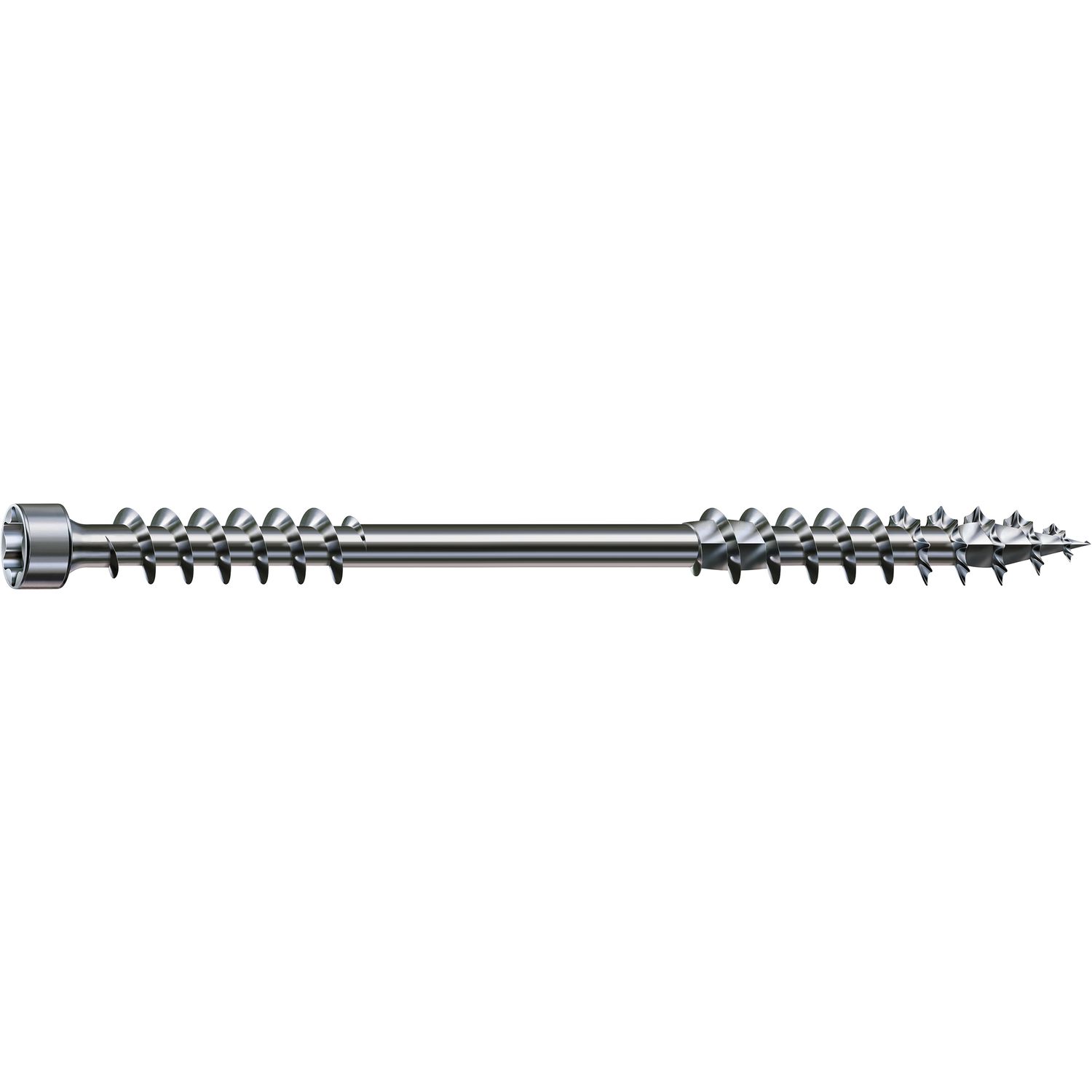 Spax ISO Dämmstoffschraube Zylinderkopf Torx 10x350 WiroxSilber mit Bewertung (500 Stück)