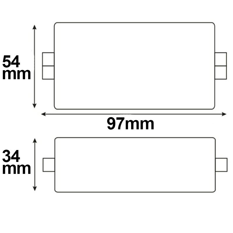 ISOLED LED Funk PWM-Dimmer 1 Kanal 12-24V DC 8A