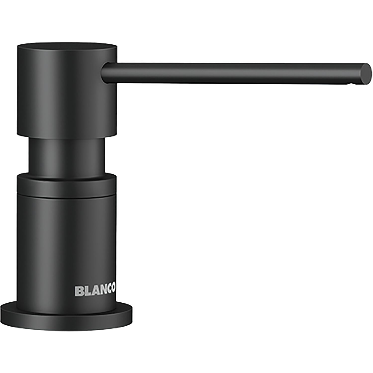 BLANCO Spülmittelspender Lato Schwarz matt, 300 ml