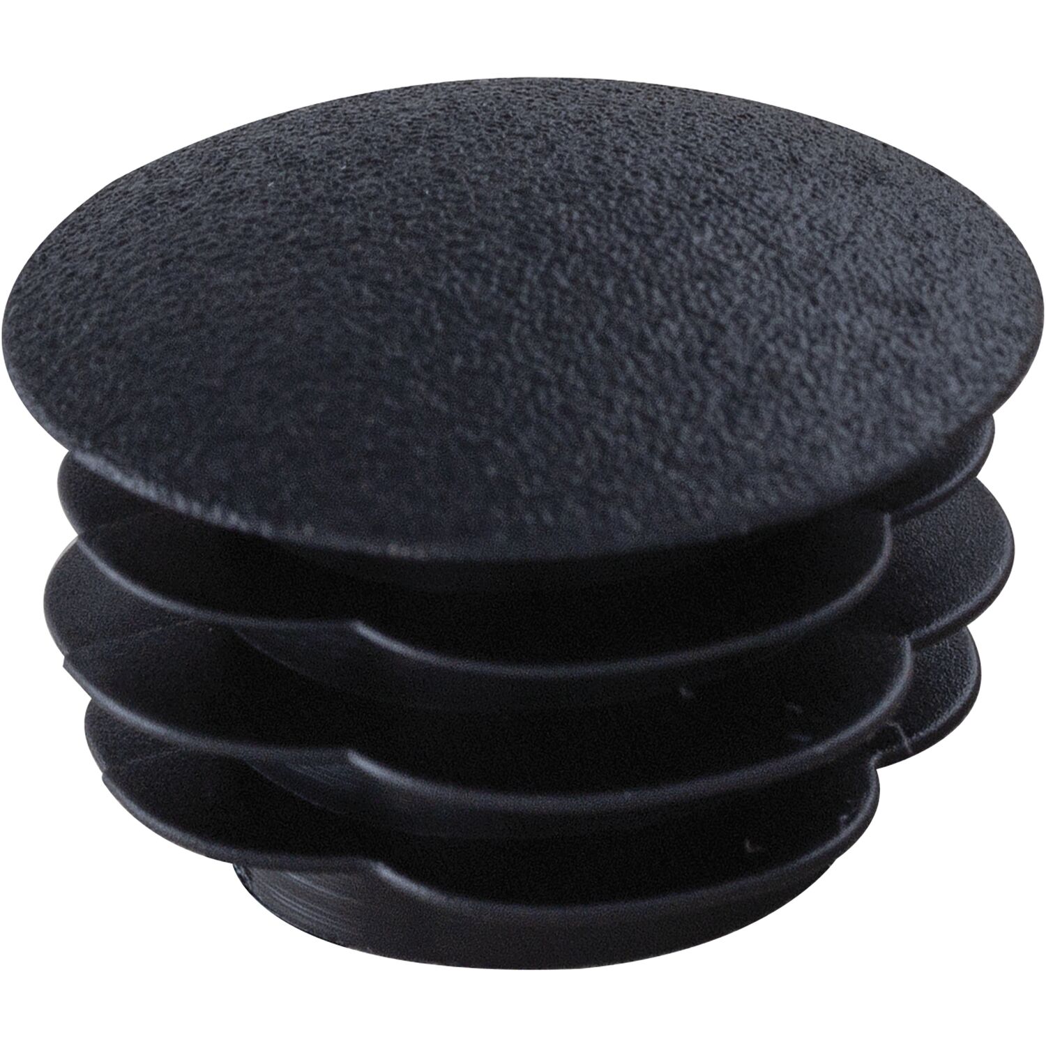 Lamellenstopfen gewölbt ø 38mm Wandstärke 1 - 3 mm schwarz