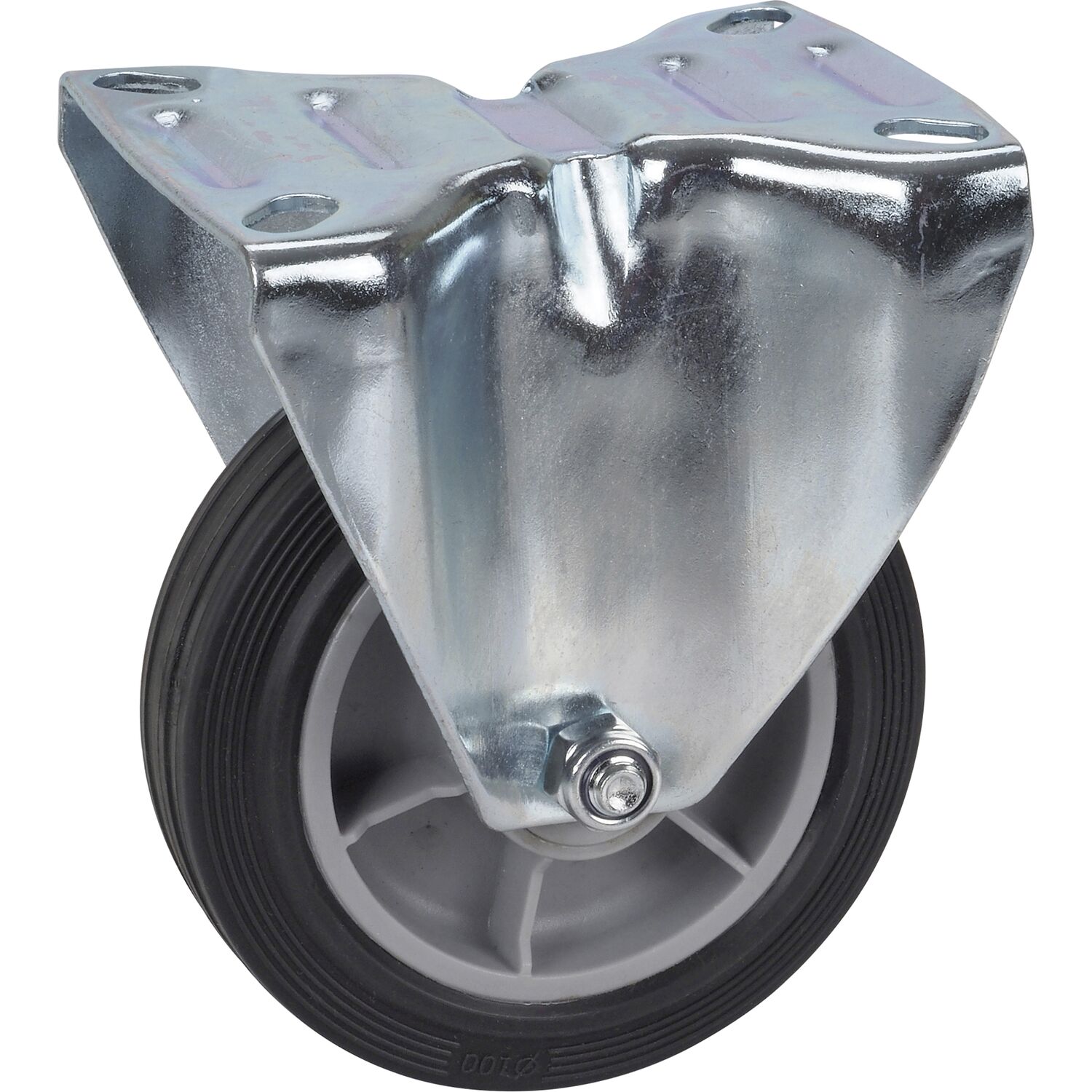 Dörner + Helmer Bockrolle TPE PP-Felge 100 mm 70 kg