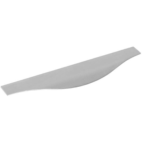 furnipart Griffleiste MALIBU CURVE Länge 495mm Aluminium Edelstahl Effekt