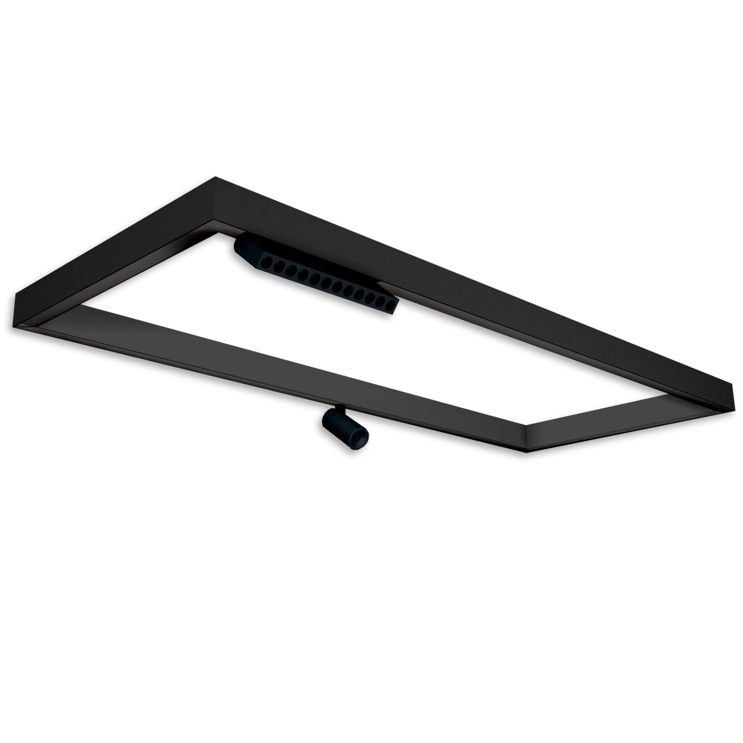 ISOLED Track48 Leuchtenrahmen H50 Innenformat 500x1192mm schwarz exkl. Trafo exkl. Montageclip/Seila