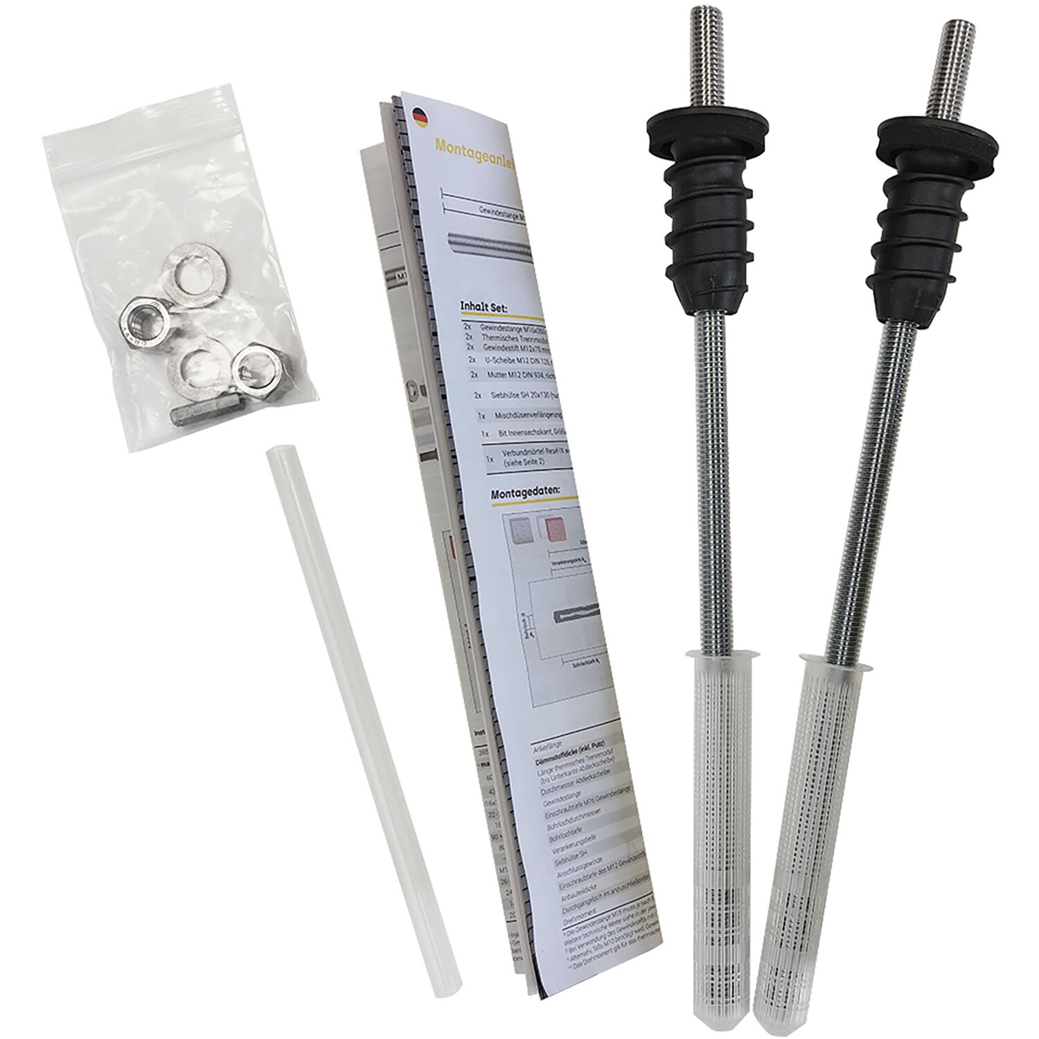 Celo ResiTherm M12 12/160 - Edelstahl A4, 2er Set