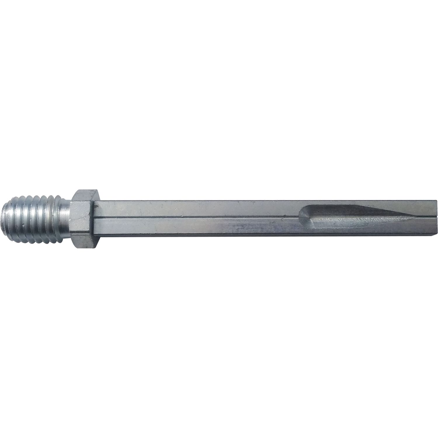 Wechselstift 4/4 mit Einschraub. M12, 105 mm, TS - 55 mm, 5 mm, Stahl verzinkt