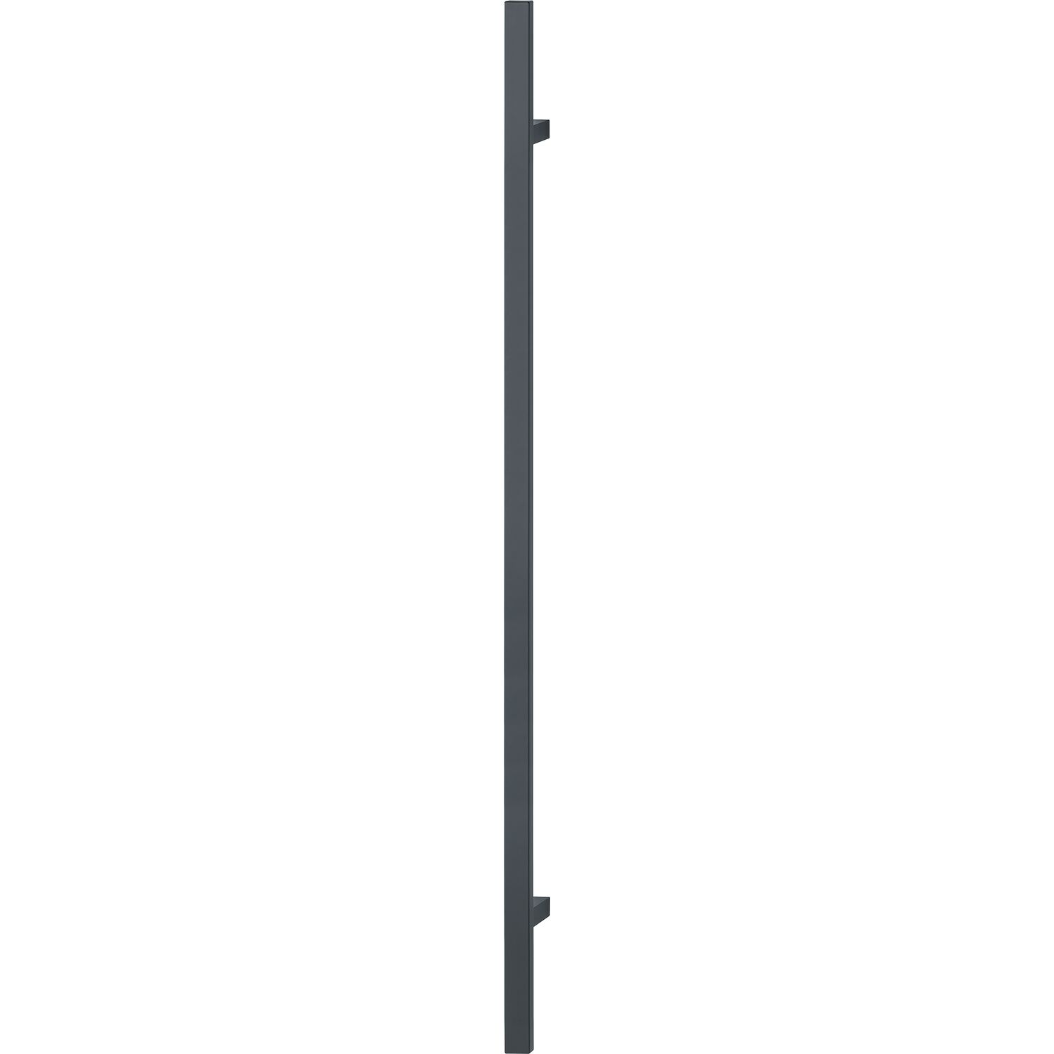 Hoppe HOPPE Bügelgriffe E5726 rechteckig gerade, 1600/1200, Edelstahl schwarz matt