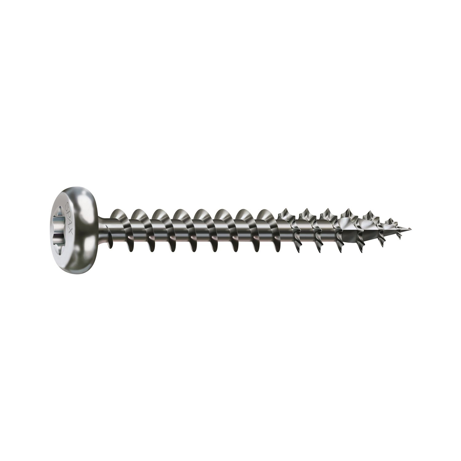 Spax Halbrundkopf 5.0x40 Vollgewinde Torx 20 Edelstahl A2 mit Bewertung (200 Stück)
