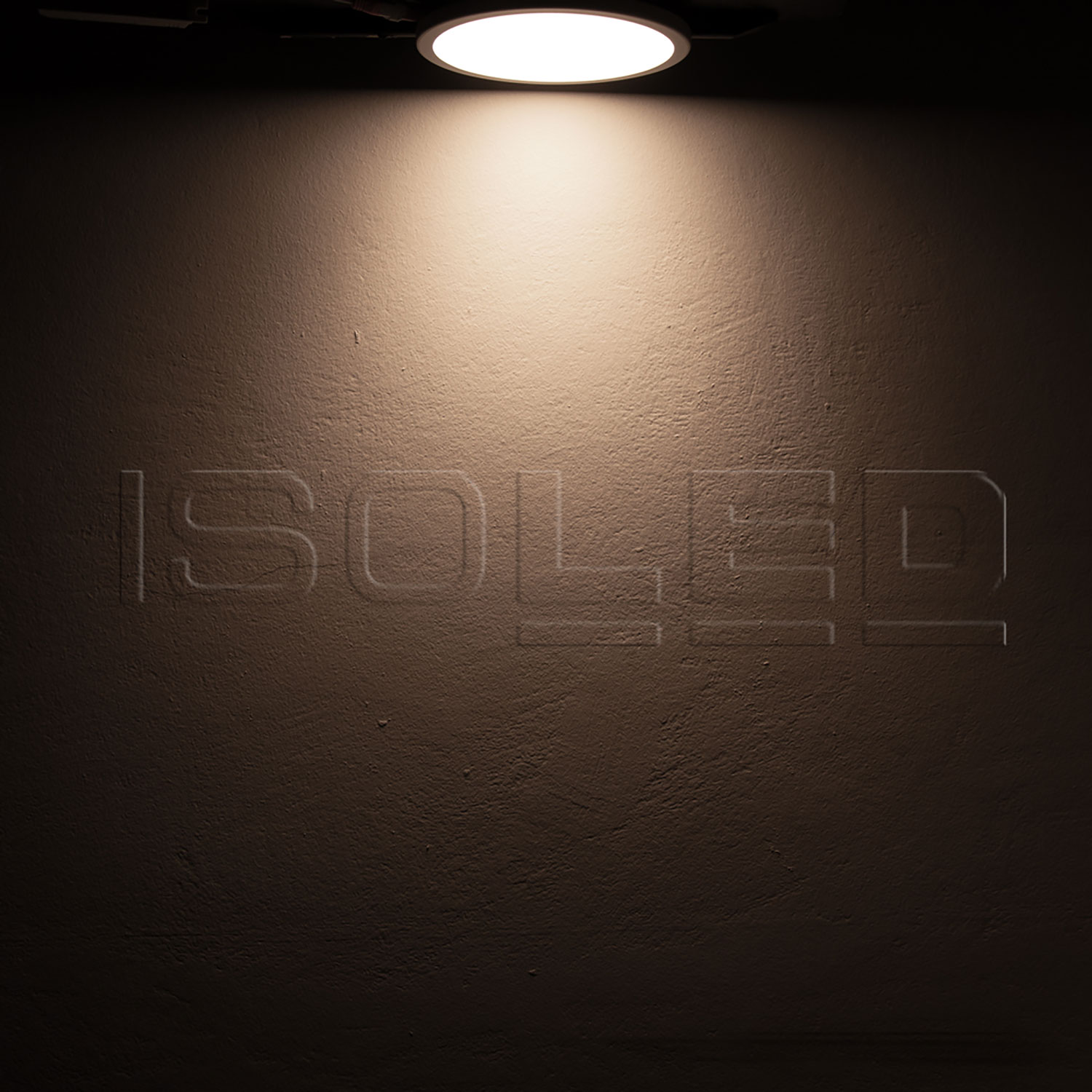 ISOLED LED Downlight Flex 15W prismatisch 120° Lochausschnitt 50-160mm warmweiß dimmbar