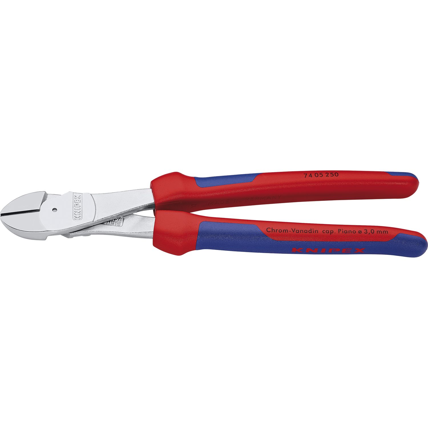 Knipex Kraft-Seitenschneider DIN 5749 2K-Griff Länge 250 mm