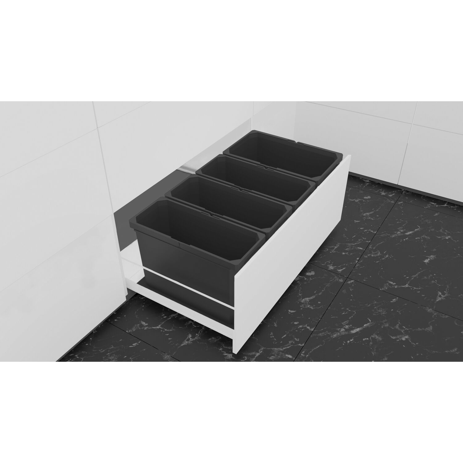 Vauth-Sagel VS ENVI Free Pro Abfalltrennsystem KB 800/Höhe 426 mm Lava