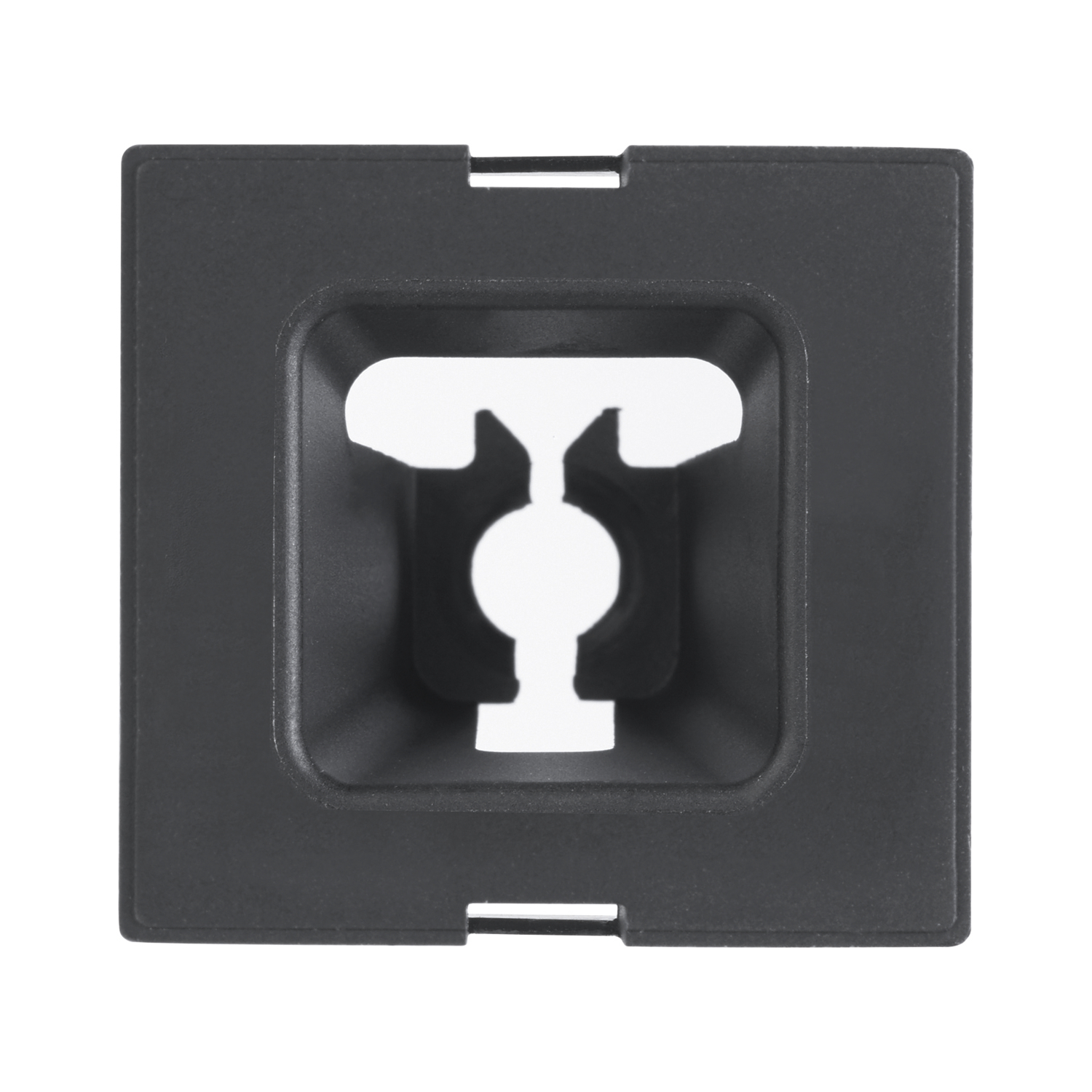 EVOline Wechselmodul Kabeldurchlass, schwarz