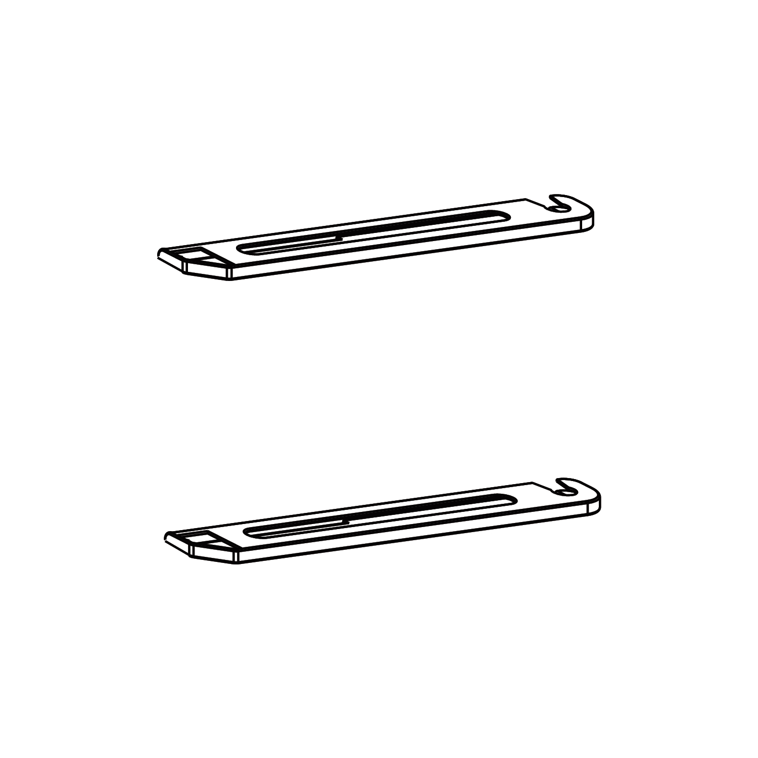 Maco #455652 SKB-Z Abdeckung für Scherenarm, weiß (455652)