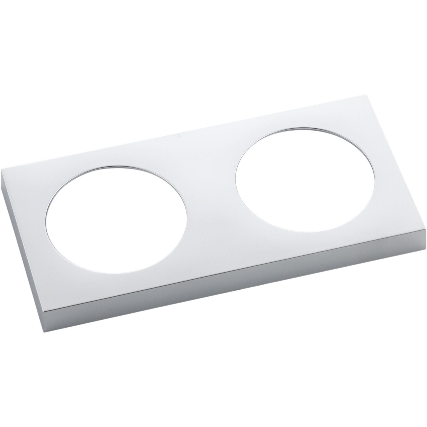 Berker Integro Pure Rahmen 2fach chrom matt galvanisiert