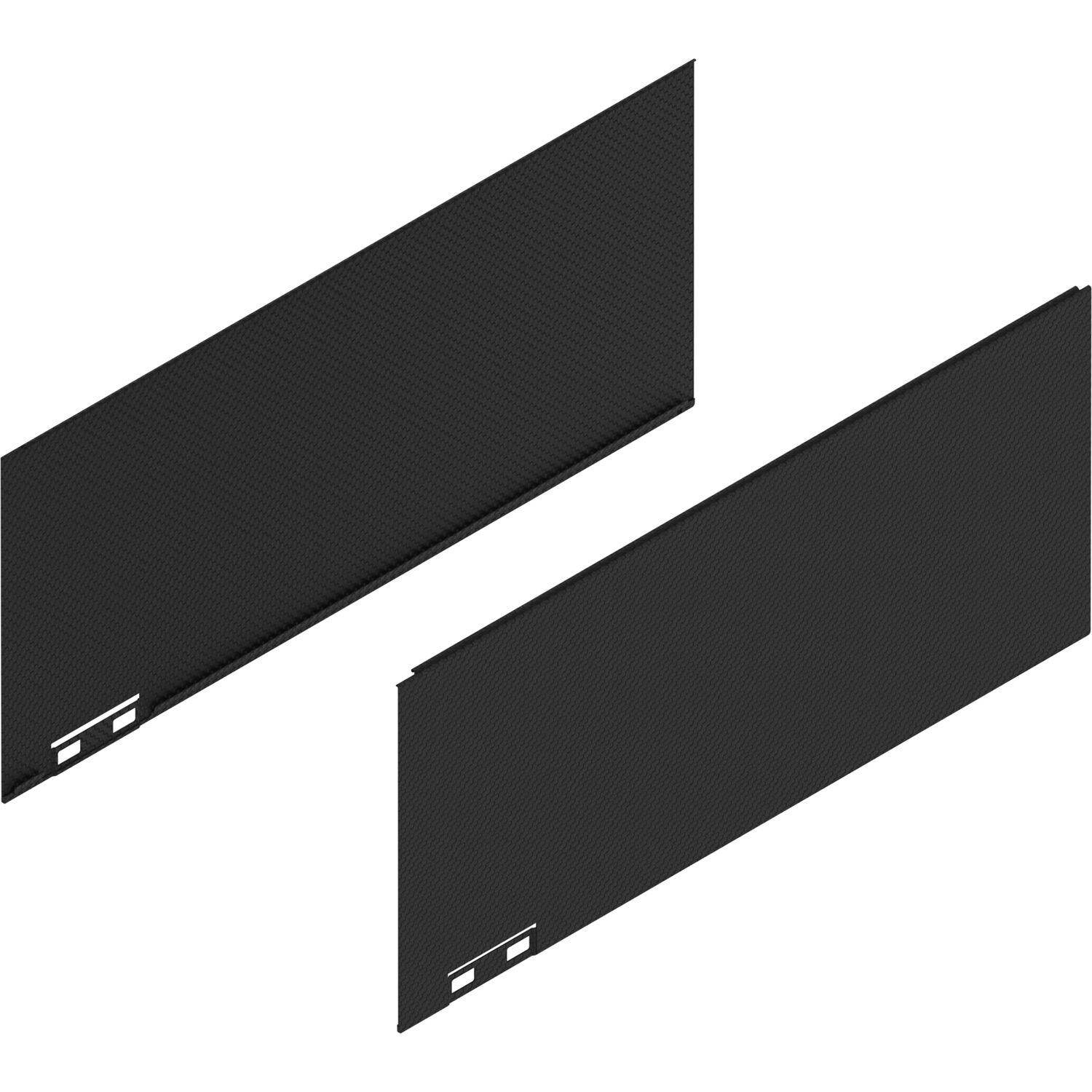 blum LEGRABOX special edition Dekorelement Höhe C, NL 400 mm, Carbon Look